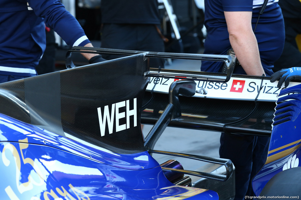 GP UNGHERIA, 28.07.2017 - Sauber C36, detail