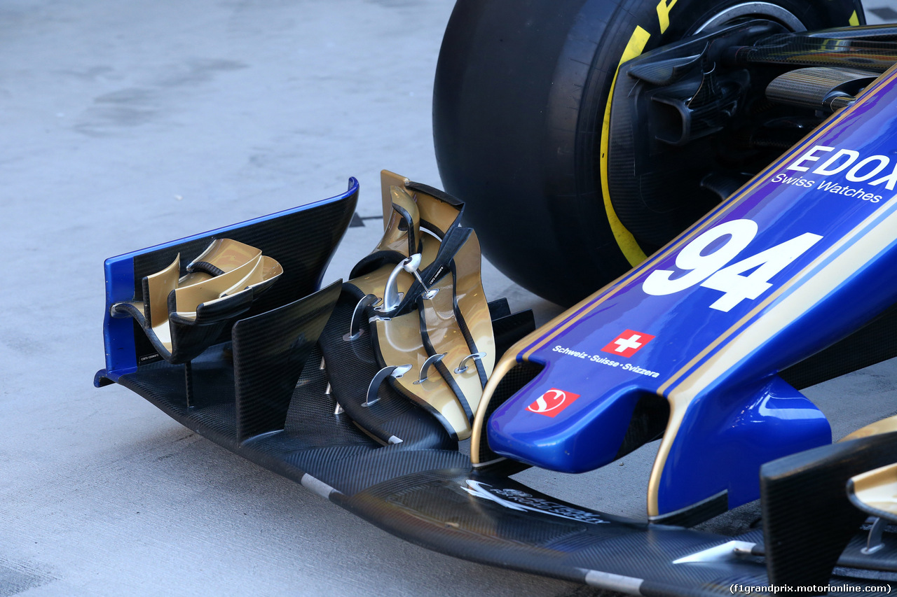 GP UNGHERIA, 28.07.2017 - Sauber C36, detail