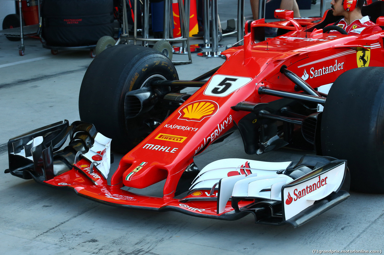 GP UNGHERIA, 28.07.2017 - Ferrari SF70H, detail