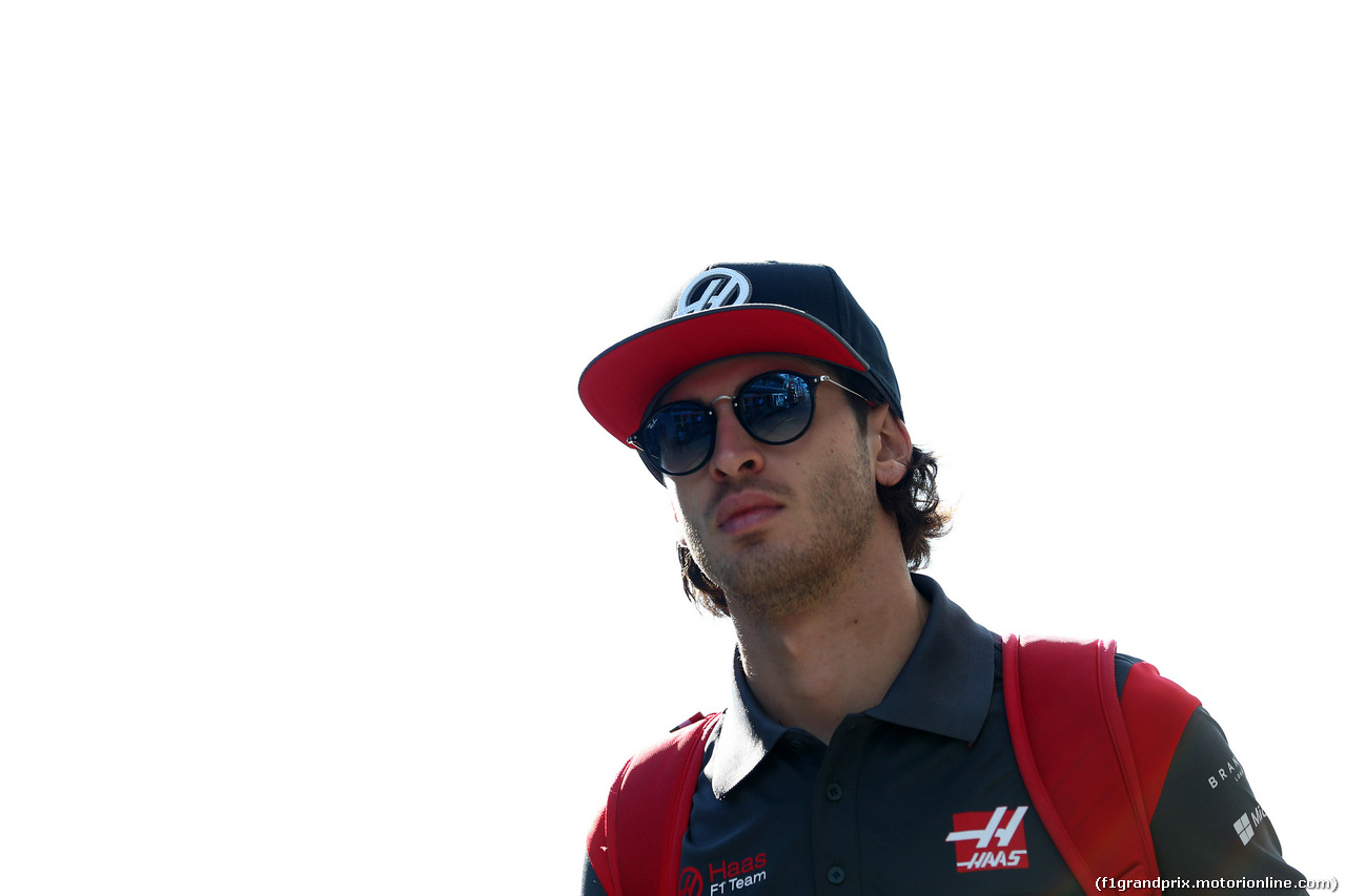 GP UNGHERIA, 28.07.2017 - Antonio Giovinazzi (ITA) Haas F1 Team Test Driver
