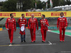 GP UNGHERIA, 27.07.2017 - Riccardo Adami (ITA) Ferrari Gara Engineer, Sebastian Vettel (GER) Ferrari SF70H e Claire Williams (GBR) Williams Deputy Team Principal.
