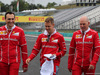 GP UNGHERIA, 27.07.2017 - Riccardo Adami (ITA) Ferrari Gara Engineer, Sebastian Vettel (GER) Ferrari SF70H e Jock Clear (GBR) Ferrari Engineering Director