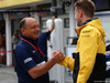 GP UNGHERIA, 27.07.2017 - Frederic Vasseur (FRA) Sauber Team Principal e Nico Hulkenberg (GER) Renault Sport F1 Team RS17