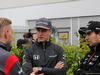 GP UNGHERIA, 27.07.2017 - Kevin Magnussen (DEN) Haas F1 Team VF-17, Stoffel Vandoorne (BEL) McLaren MCL32 e Sergio Perez (MEX) Sahara Force India F1 VJM010
