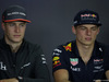 GP UNGHERIA, 27.07.2017 - Conferenza Stampa, Stoffel Vandoorne (BEL) McLaren MCL32 e Max Verstappen (NED) Red Bull Racing RB13