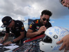 GP UNGHERIA, 27.07.2017 - Max Verstappen (NED) Red Bull Racing RB13 e Daniel Ricciardo (AUS) Red Bull Racing RB13