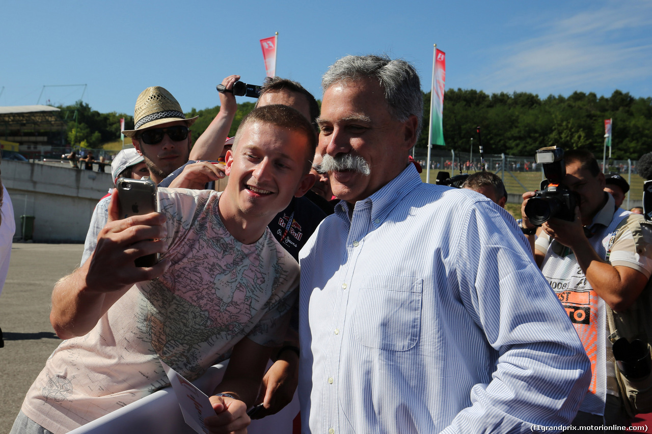GP UNGHERIA, 29.07.2017 - Chase Carey (USA) Formula One Group Chairman