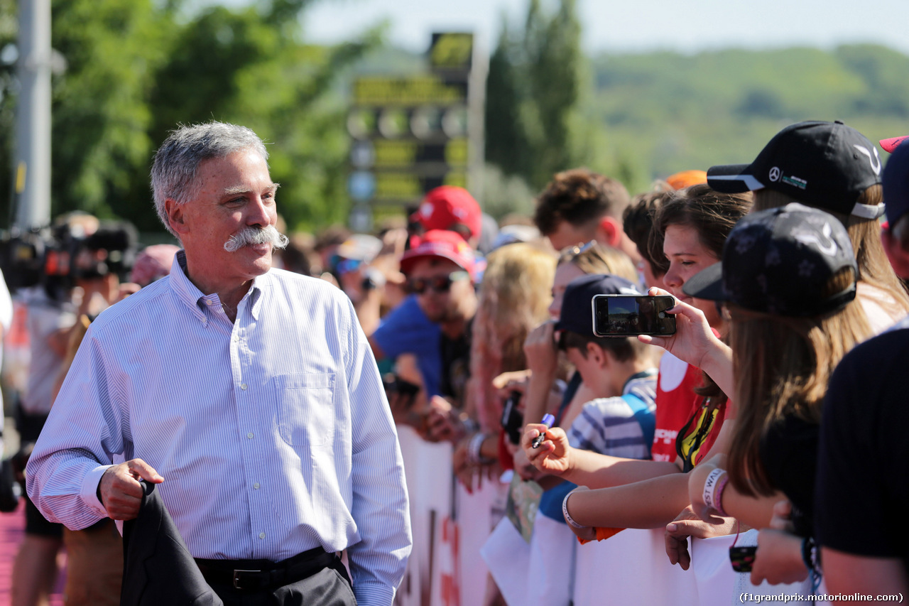 GP UNGHERIA, 29.07.2017 - Chase Carey (USA) Formula One Group Chairman