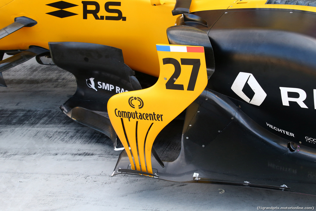GP UNGHERIA, 29.07.2017 - Renault Sport F1 Team RS17, detail