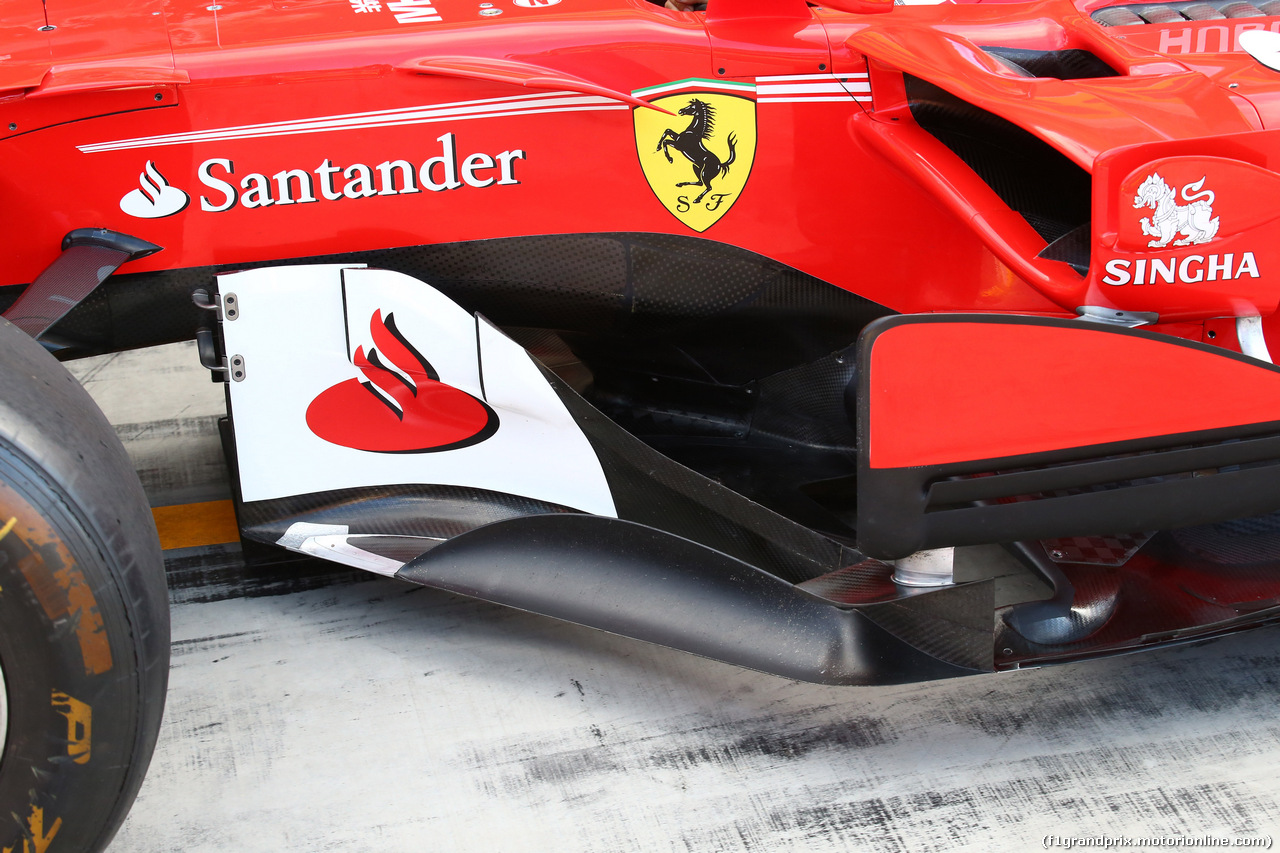 GP UNGHERIA, 29.07.2017 - Ferrari SF70H, detail