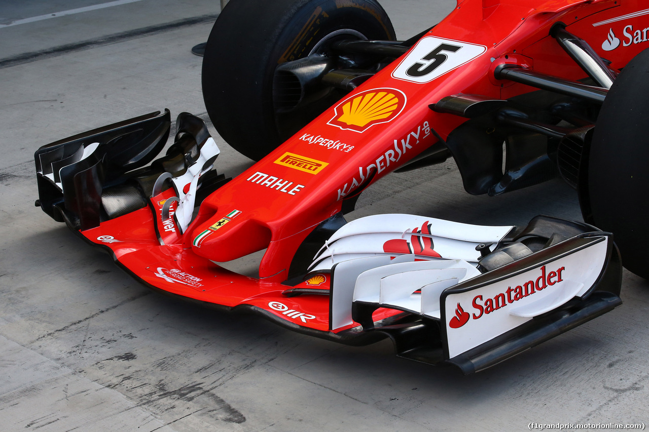 GP UNGHERIA, 29.07.2017 - Ferrari SF70H, detail