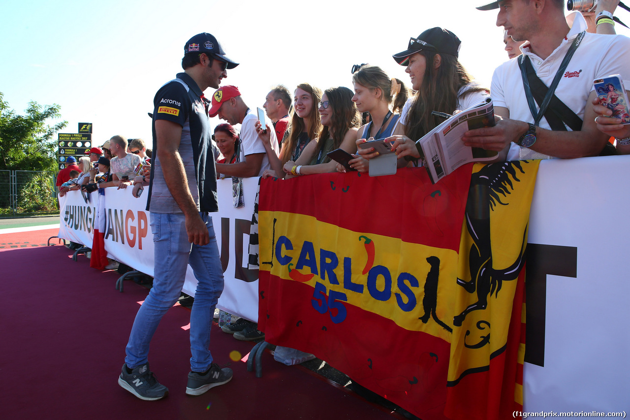 GP UNGHERIA, 29.07.2017 - Carlos Sainz Jr (ESP) Scuderia Toro Rosso STR12