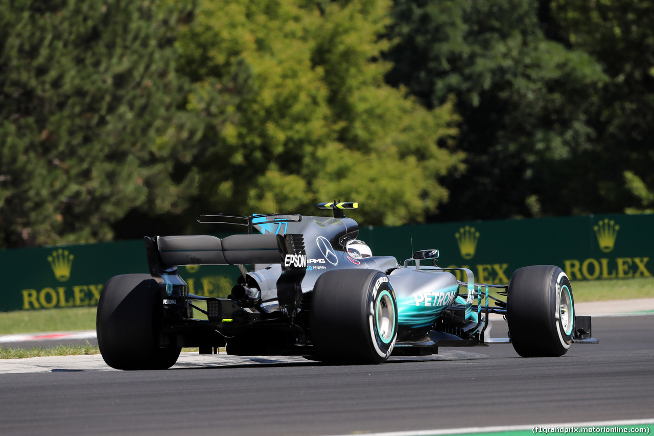 GP UNGHERIA, 29.07.2017 - Prove Libere 3, Valtteri Bottas (FIN) Mercedes AMG F1 W08