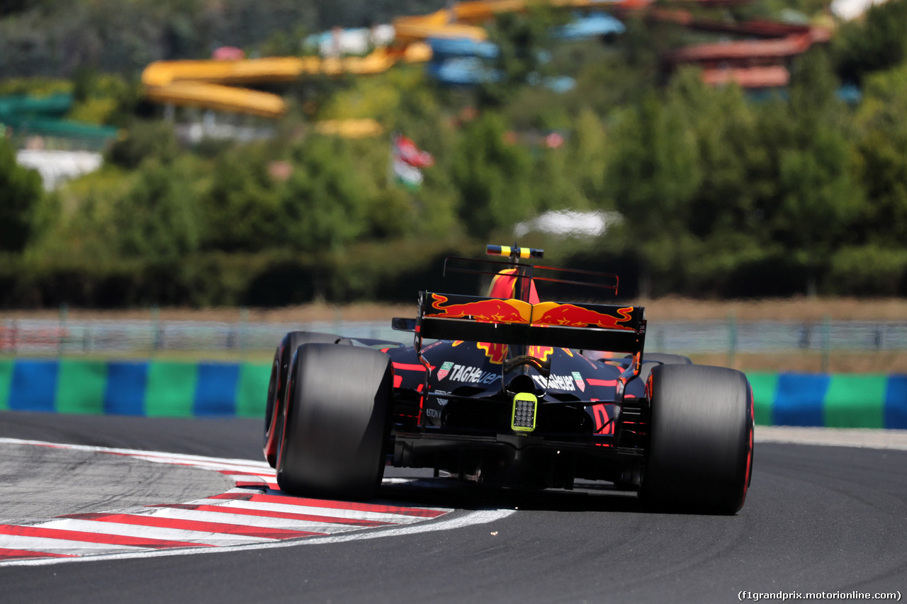 GP UNGHERIA, 29.07.2017 - Prove Libere 3, Max Verstappen (NED) Red Bull Racing RB13