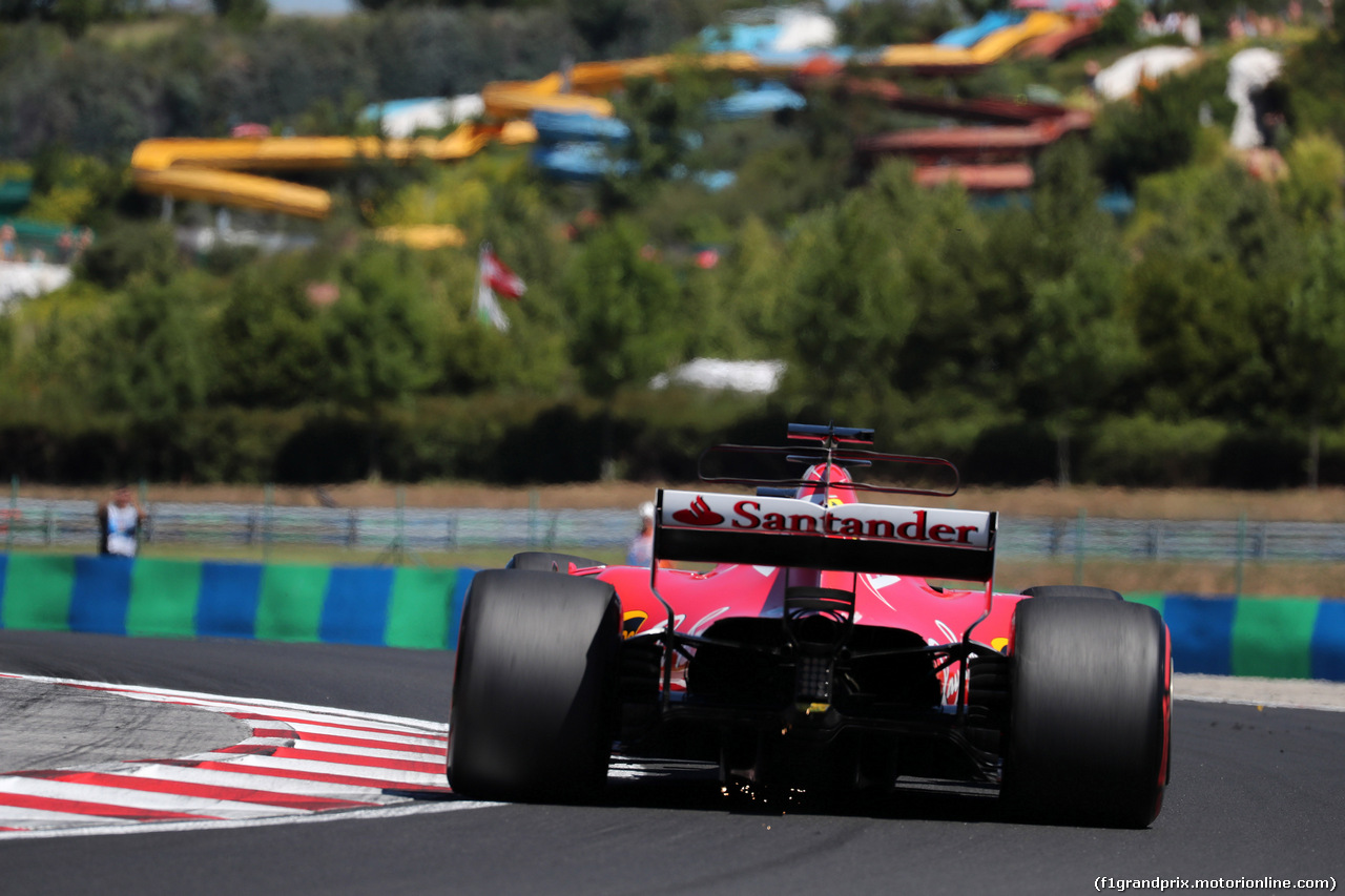 GP UNGHERIA, 29.07.2017 - Prove Libere 3, Sebastian Vettel (GER) Ferrari SF70H
