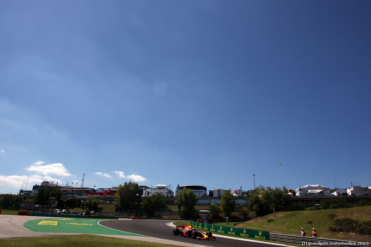 GP UNGHERIA, 29.07.2017 - Prove Libere 3, Daniel Ricciardo (AUS) Red Bull Racing RB13