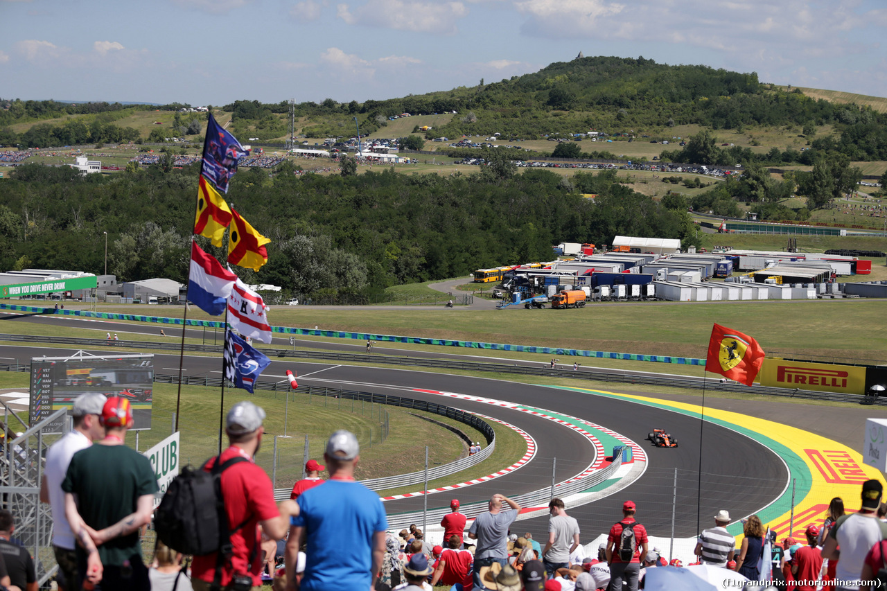 GP UNGHERIA, 29.07.2017 - Prove Libere 3, Fernando Alonso (ESP) McLaren MCL32