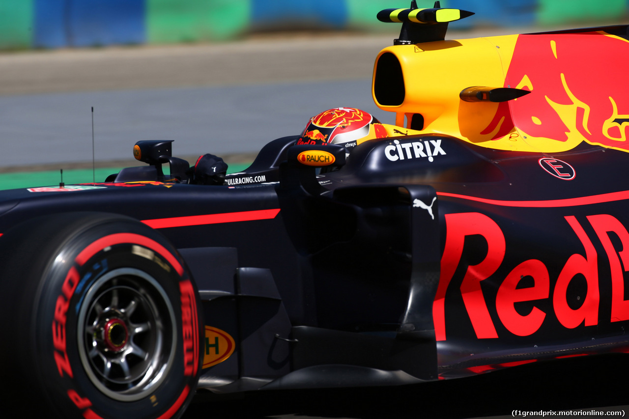 GP UNGHERIA, 29.07.2017 - Prove Libere 3, Max Verstappen (NED) Red Bull Racing RB13