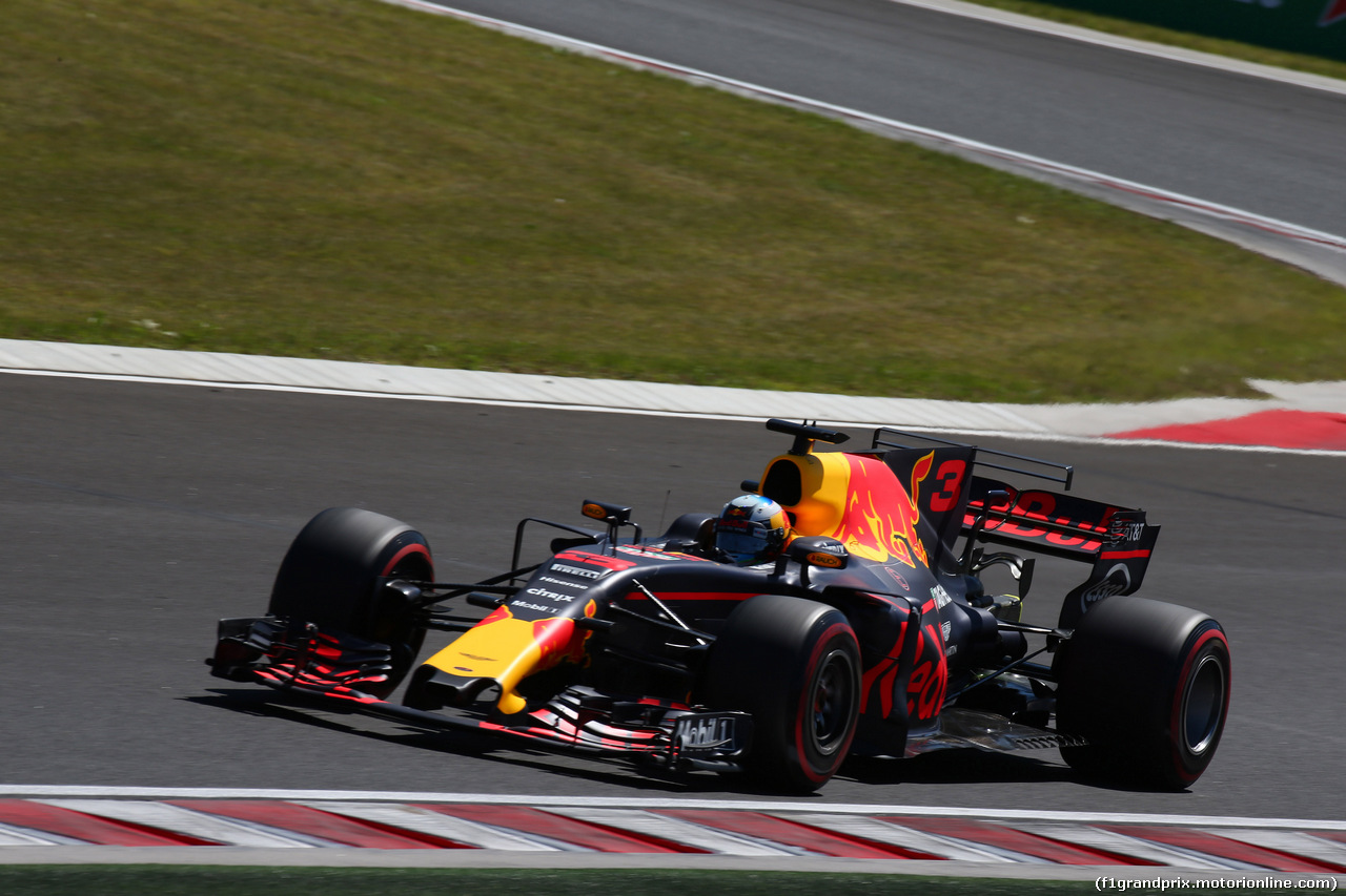 GP UNGHERIA, 29.07.2017 - Prove Libere 3, Daniel Ricciardo (AUS) Red Bull Racing RB13