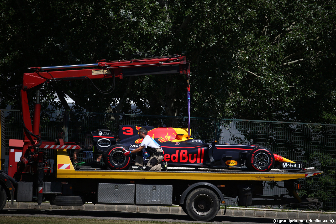 GP UNGHERIA, 29.07.2017 - Prove Libere 3, Daniel Ricciardo (AUS) Red Bull Racing RB13