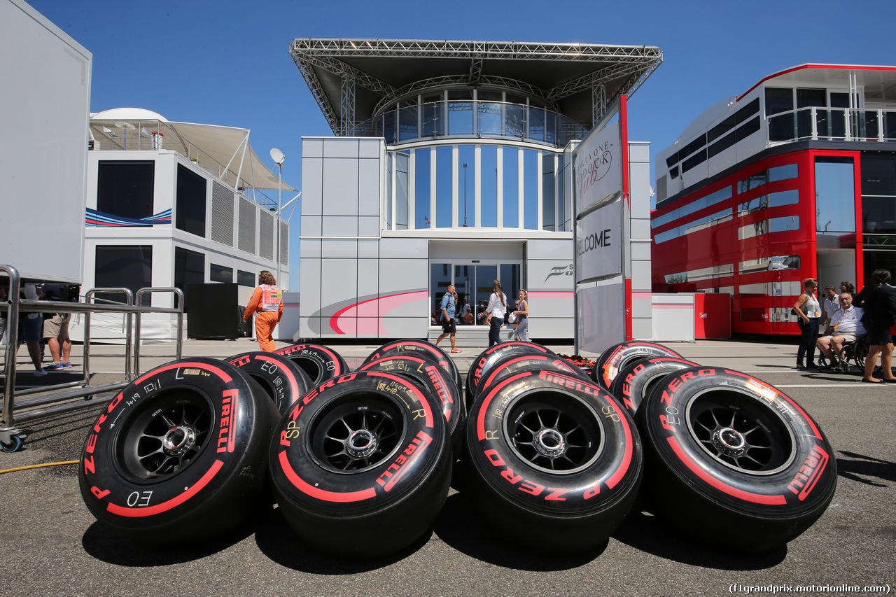GP UNGHERIA, 29.07.2017 - Qualifiche, Pirelli Tyres