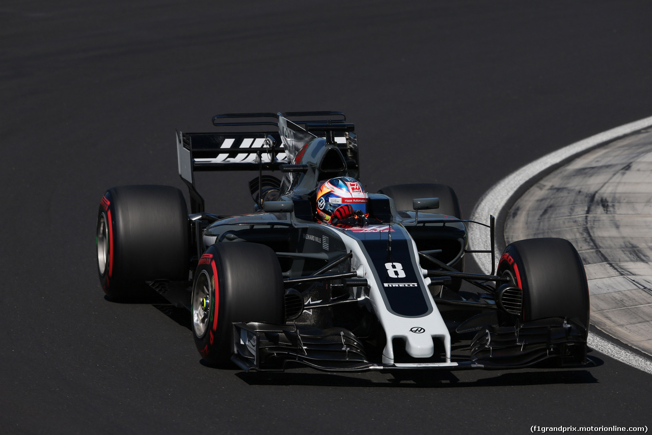 GP UNGHERIA, 29.07.2017 - Qualifiche, Romain Grosjean (FRA) Haas F1 Team VF-17