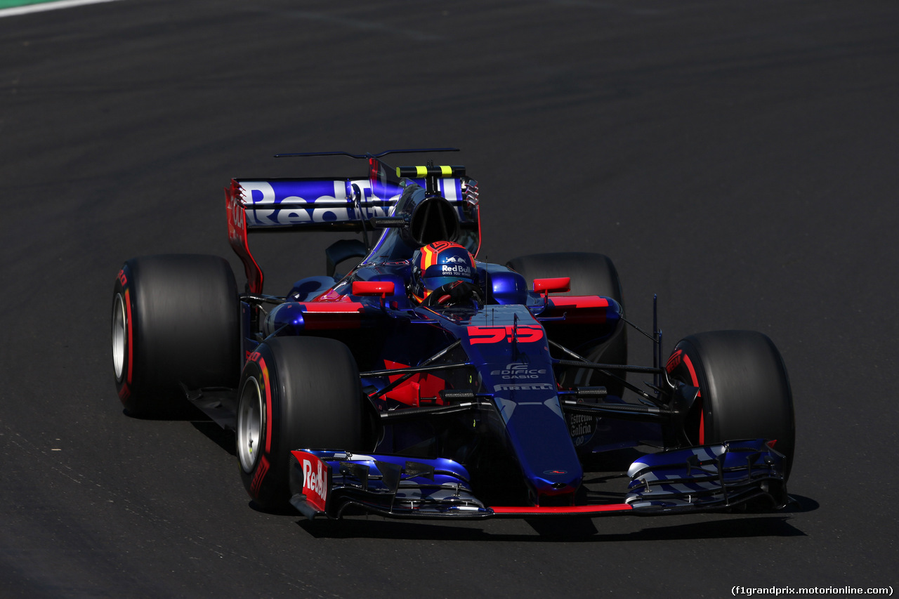 GP UNGHERIA, 29.07.2017 - Qualifiche, Carlos Sainz Jr (ESP) Scuderia Toro Rosso STR12