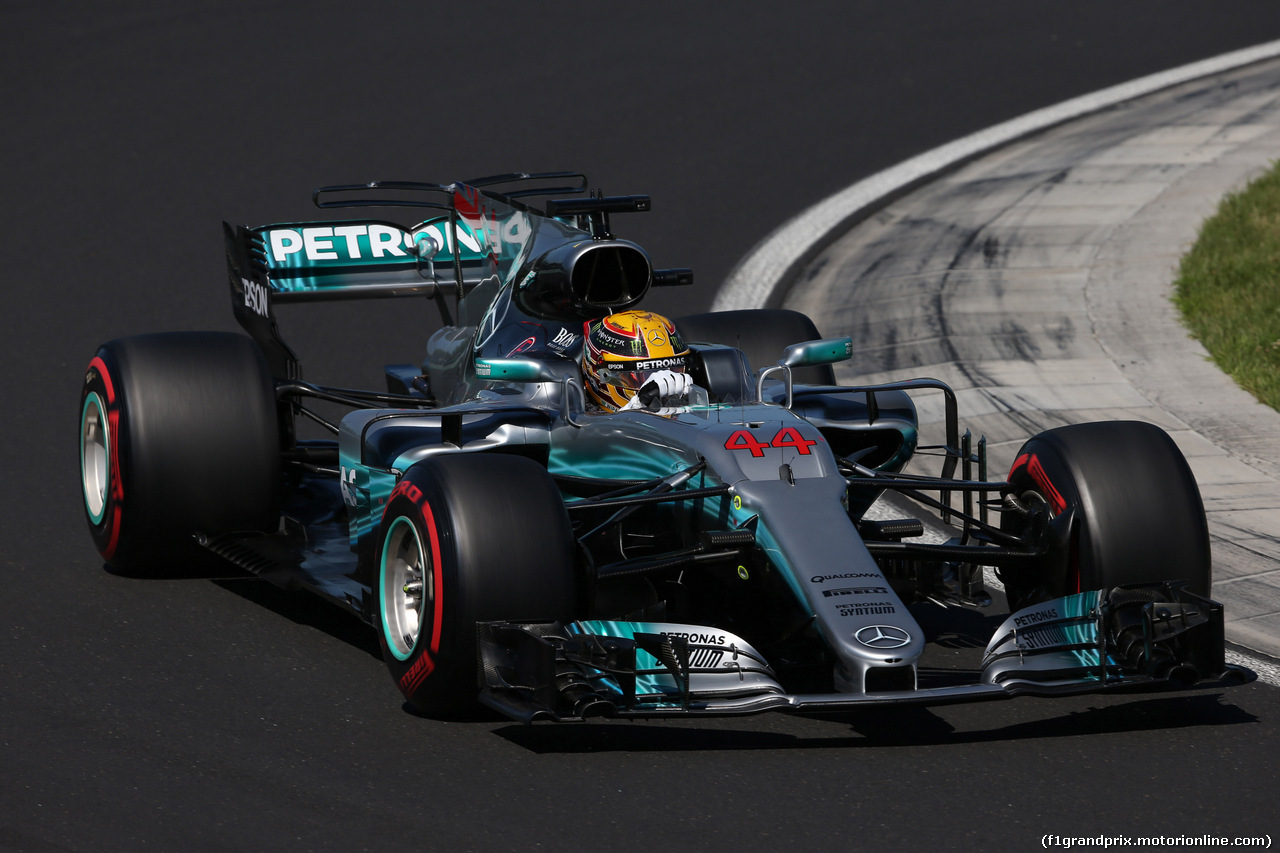 GP UNGHERIA, 29.07.2017 - Qualifiche, Lewis Hamilton (GBR) Mercedes AMG F1 W08