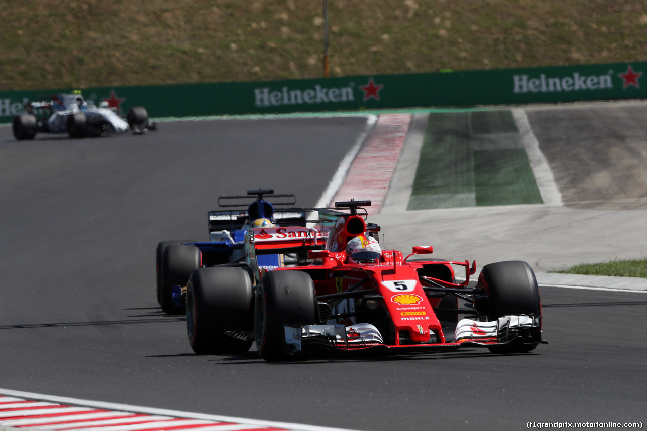 GP UNGHERIA, 29.07.2017 - Qualifiche, Sebastian Vettel (GER) Ferrari SF70H