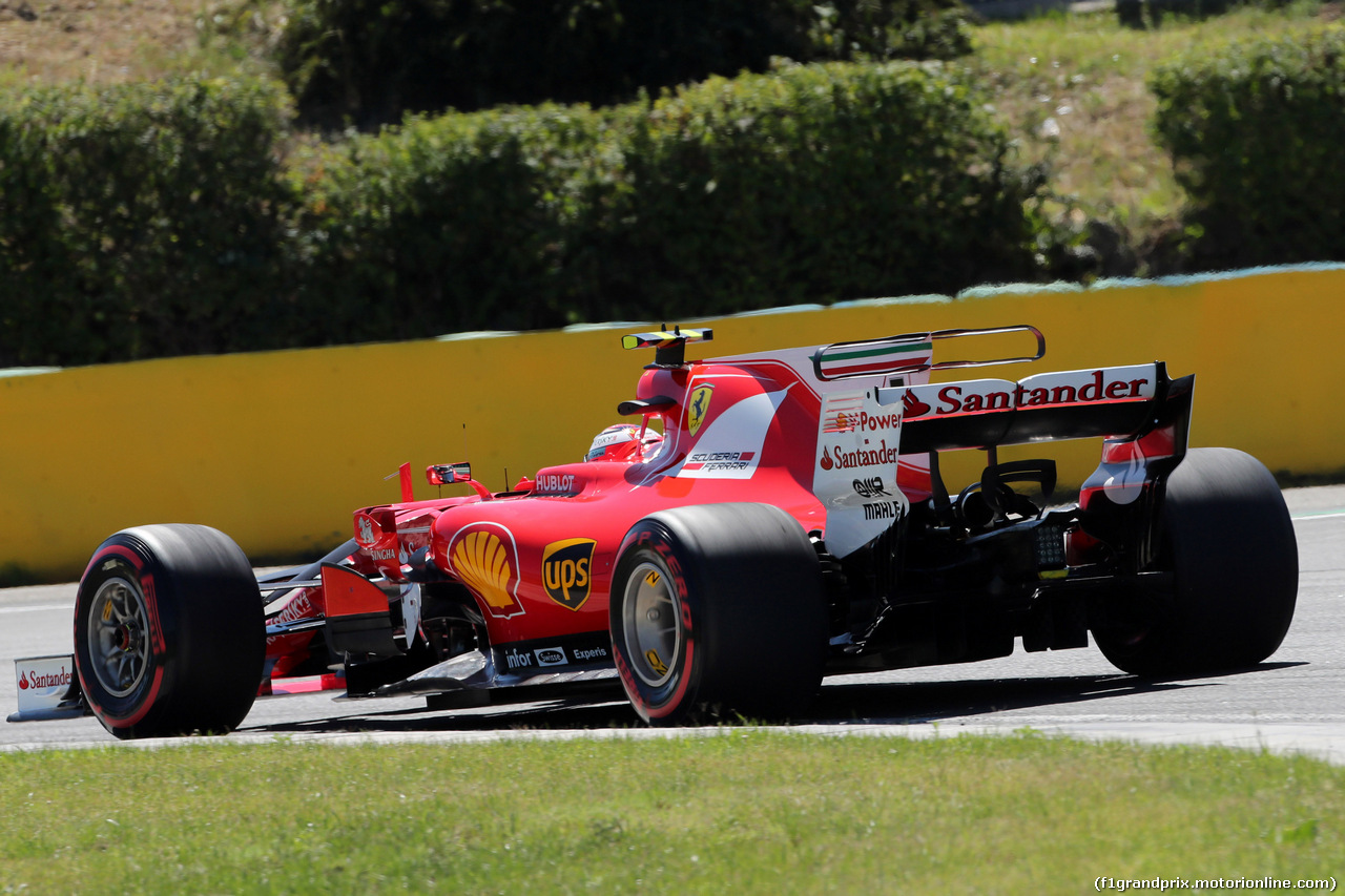 GP UNGHERIA, 29.07.2017 - Qualifiche, Kimi Raikkonen (FIN) Ferrari SF70H