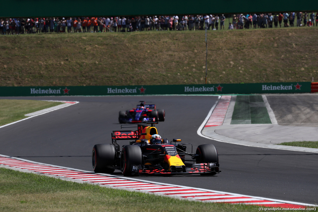 GP UNGHERIA, 29.07.2017 - Qualifiche, Daniel Ricciardo (AUS) Red Bull Racing RB13