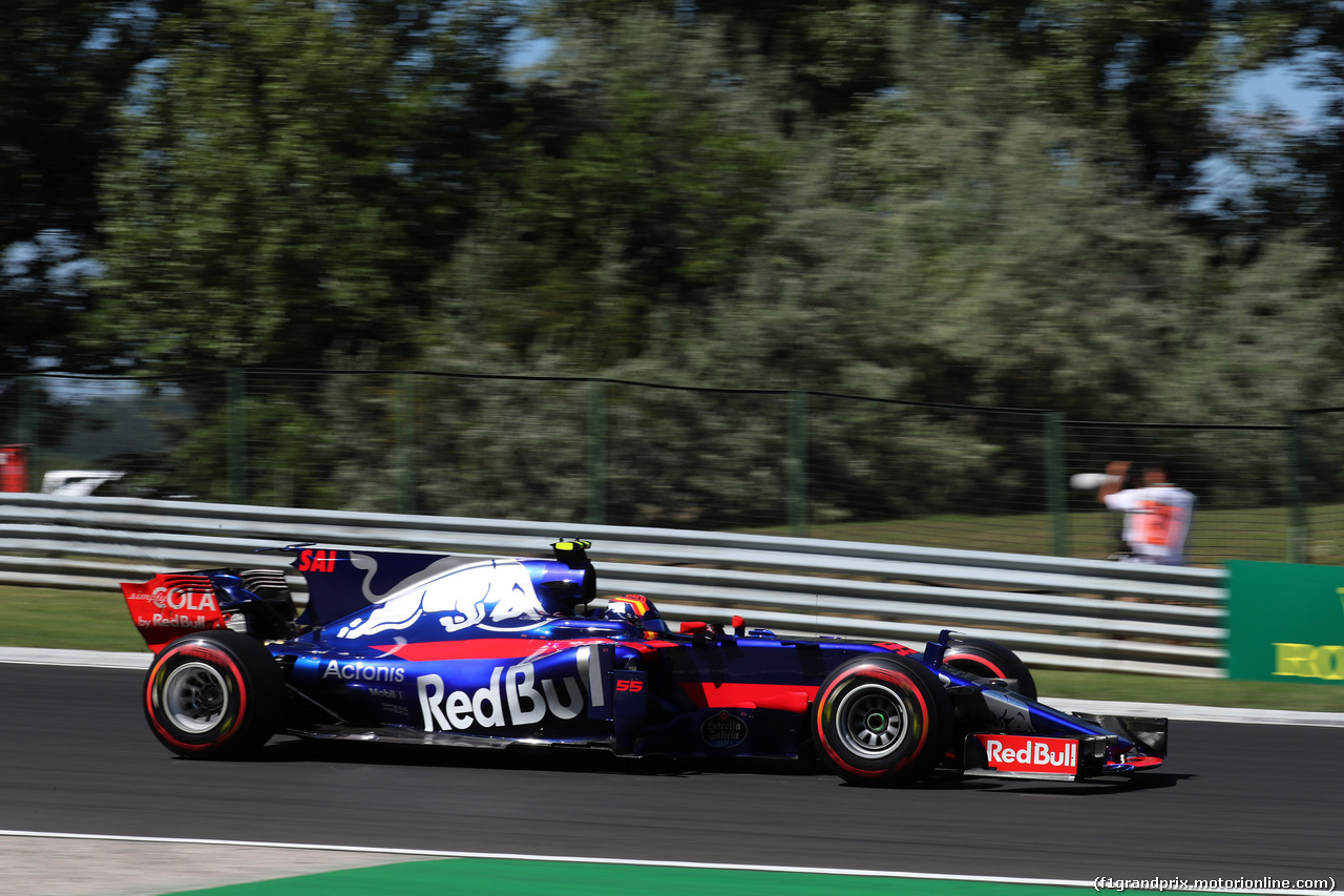 GP UNGHERIA, 29.07.2017 - Qualifiche, Carlos Sainz Jr (ESP) Scuderia Toro Rosso STR12