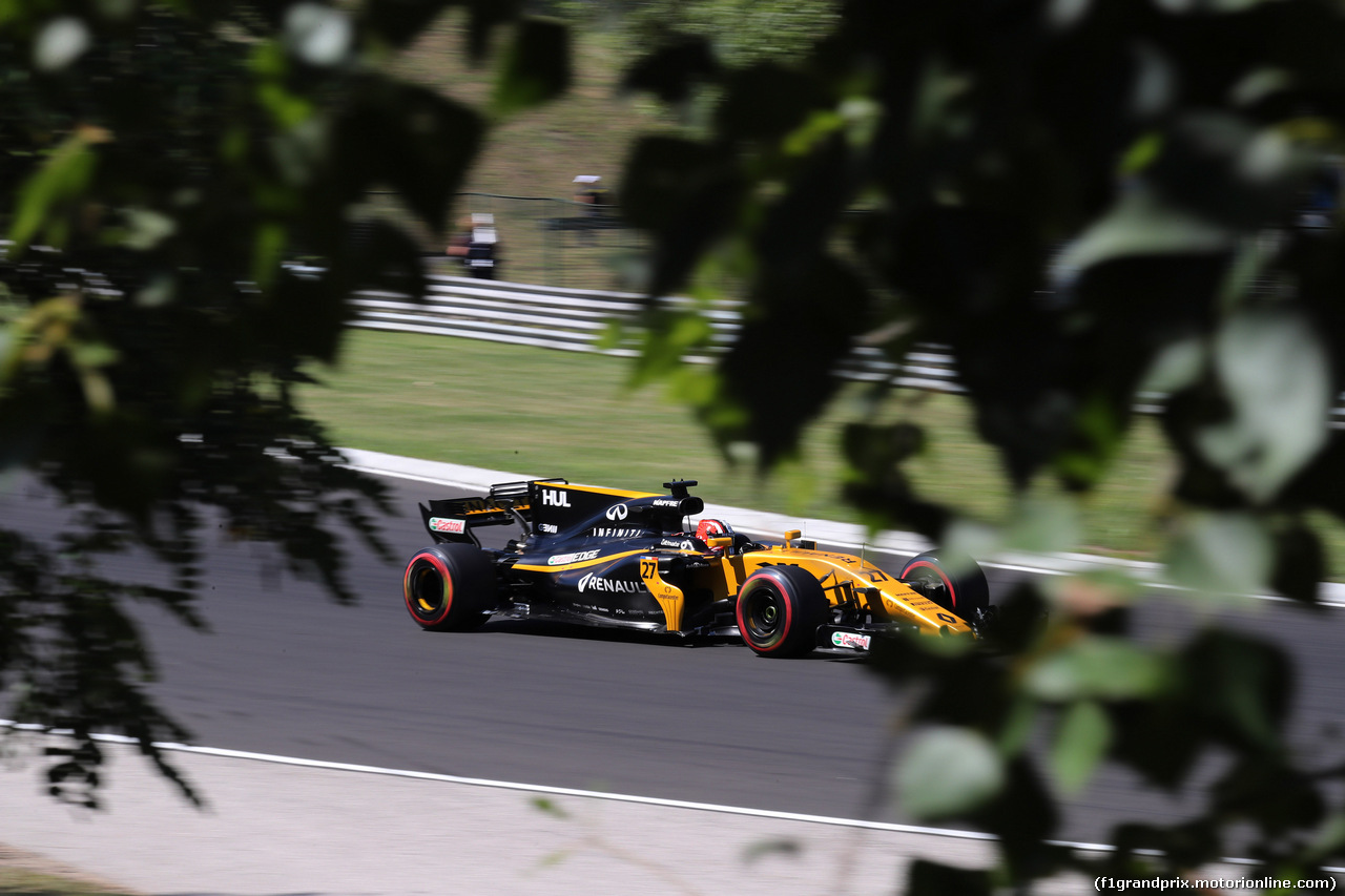 GP UNGHERIA, 29.07.2017 - Qualifiche, Nico Hulkenberg (GER) Renault Sport F1 Team RS17