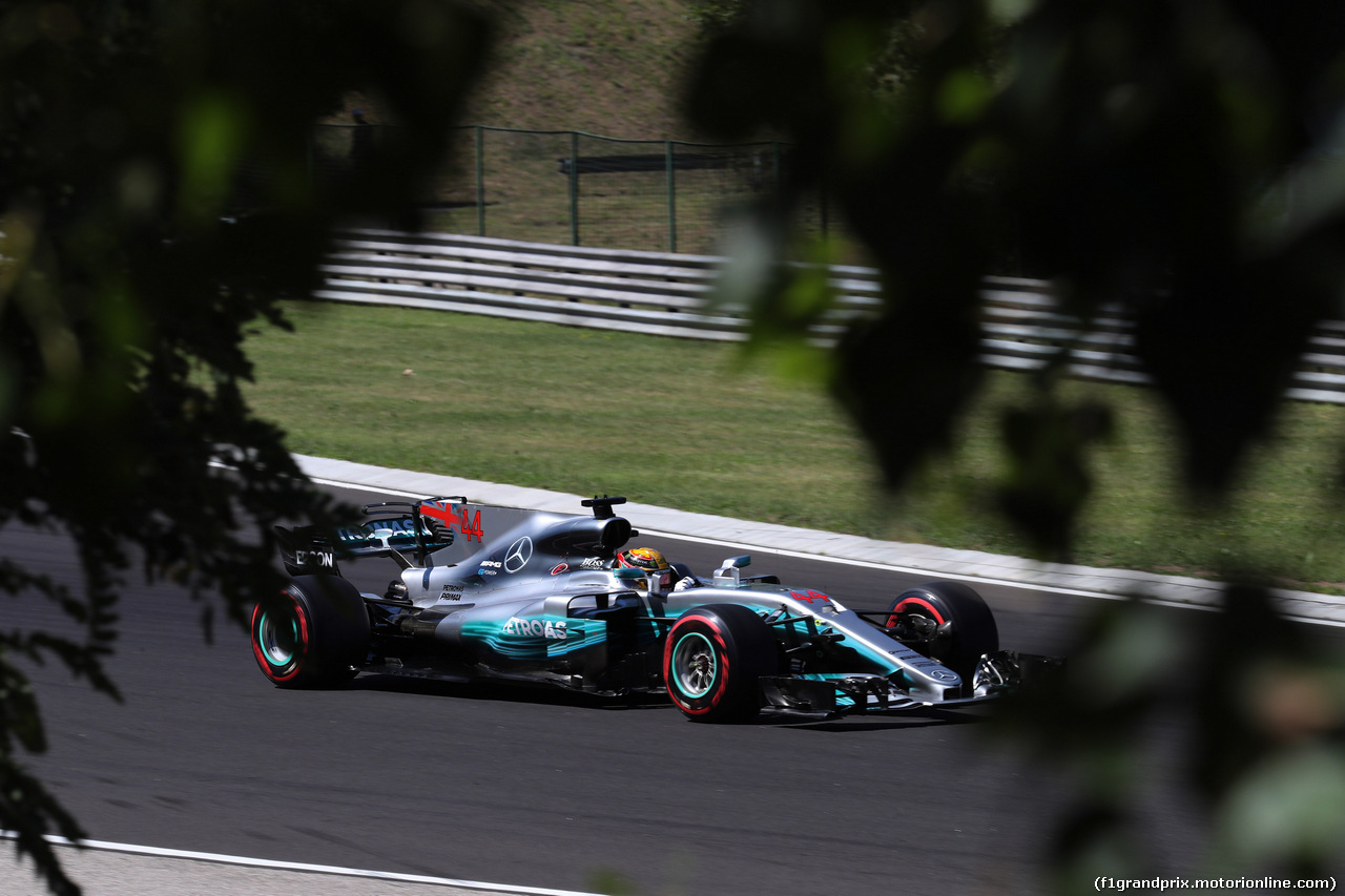 GP UNGHERIA, 29.07.2017 - Qualifiche, Lewis Hamilton (GBR) Mercedes AMG F1 W08
