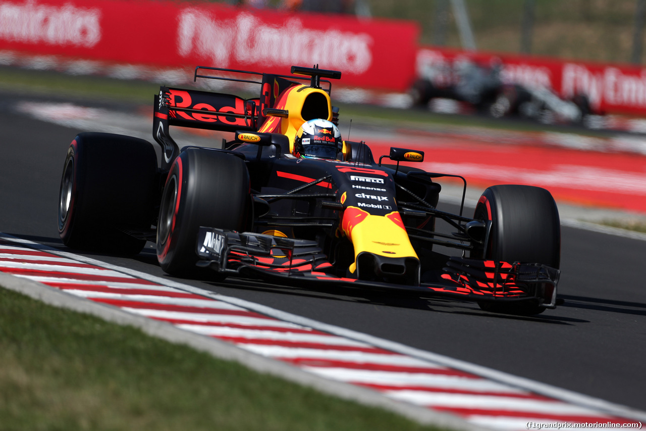 GP UNGHERIA, 29.07.2017 - Qualifiche, Daniel Ricciardo (AUS) Red Bull Racing RB13