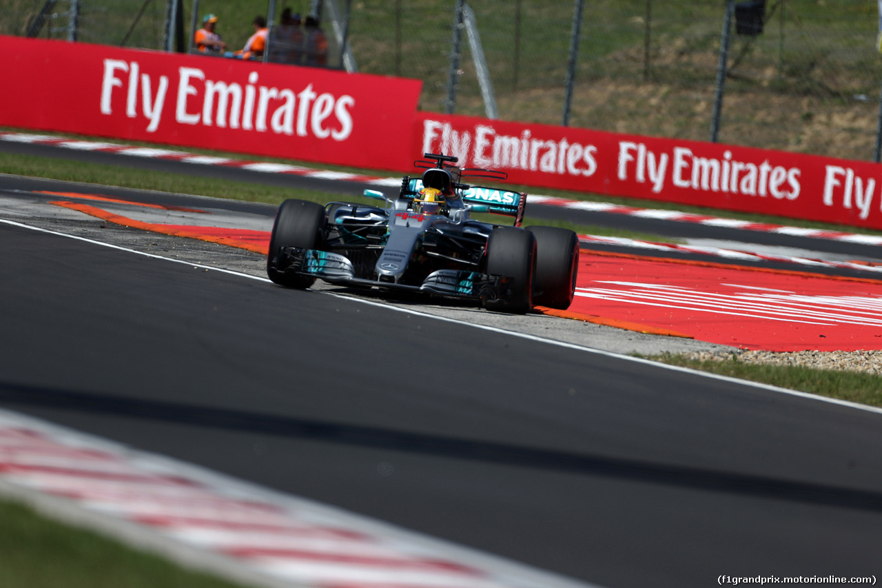 GP UNGHERIA, 29.07.2017 - Qualifiche, Lewis Hamilton (GBR) Mercedes AMG F1 W08