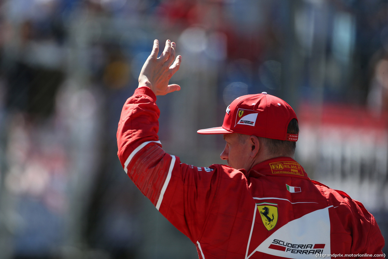 GP UNGHERIA, 29.07.2017 - Qualifiche, 2nd place Kimi Raikkonen (FIN) Ferrari SF70H