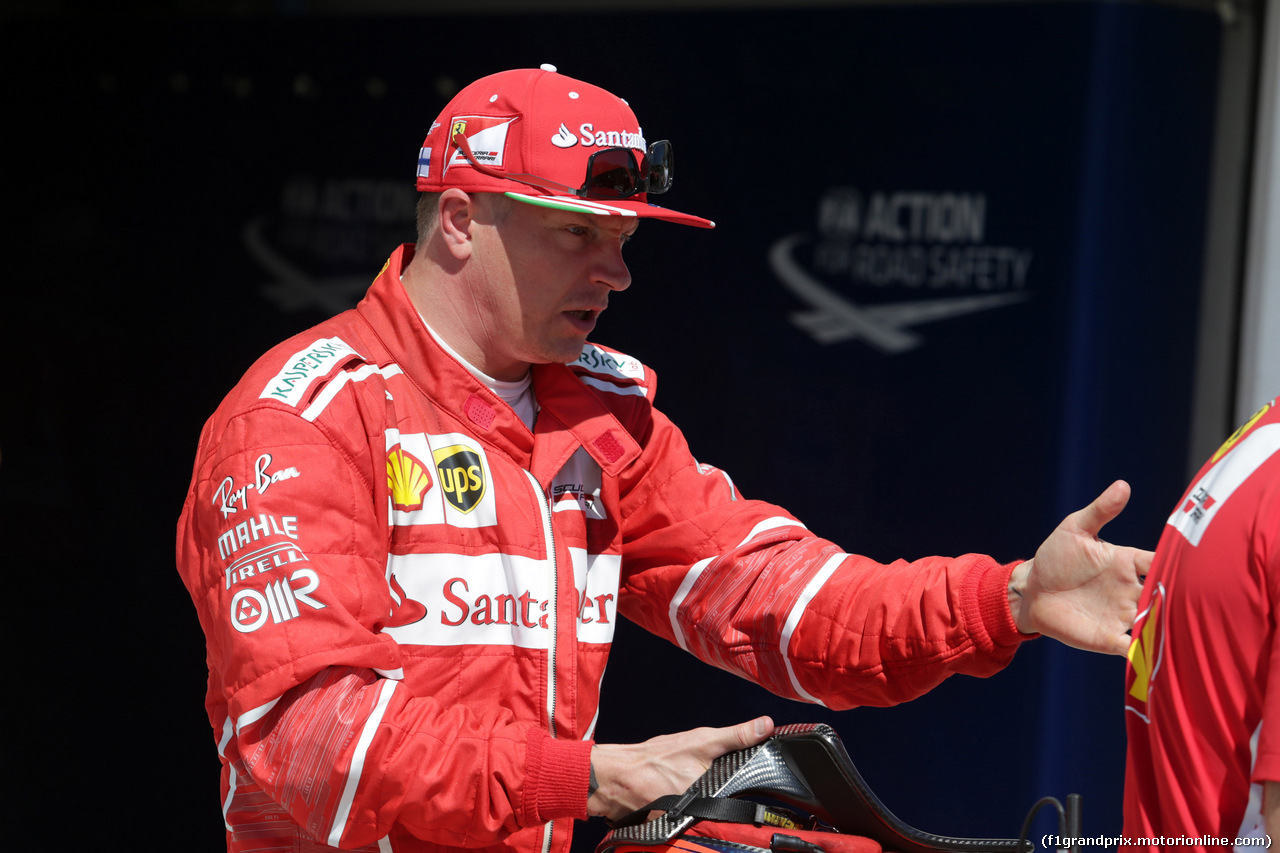 GP UNGHERIA, 29.07.2017 - Qualifiche, 2nd place Kimi Raikkonen (FIN) Ferrari SF70H