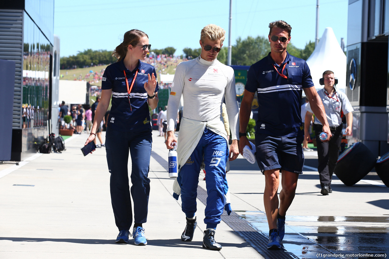 GP UNGHERIA, 29.07.2017 - Qualifiche, Marcus Ericsson (SUE) Sauber C36