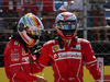 GP UNGHERIA, 29.07.2017 - Qualifiche, Sebastian Vettel (GER) Ferrari SF70H pole position e 2nd place Kimi Raikkonen (FIN) Ferrari SF70H