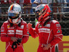 GP UNGHERIA, 29.07.2017 - Qualifiche, Sebastian Vettel (GER) Ferrari SF70H pole position e 2nd place Kimi Raikkonen (FIN) Ferrari SF70H