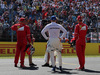 GP UNGHERIA, 29.07.2017 - Qualifiche, Sebastian Vettel (GER) Ferrari SF70H, Valtteri Bottas (FIN) Mercedes AMG F1 W08 e Kimi Raikkonen (FIN) Ferrari SF70H