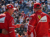 GP UNGHERIA, 29.07.2017 - Qualifiche, Sebastian Vettel (GER) Ferrari SF70H pole position e 2nd place Kimi Raikkonen (FIN) Ferrari SF70H