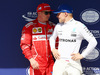 GP UNGHERIA, 29.07.2017 - Qualifiche, Kimi Raikkonen (FIN) Ferrari SF70H e Valtteri Bottas (FIN) Mercedes AMG F1 W08