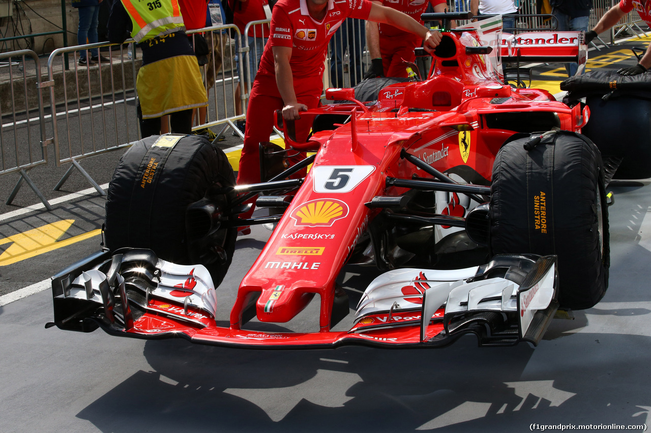 GP UNGHERIA, 27.07.2017 - Sebastian Vettel (GER) Ferrari SF70H