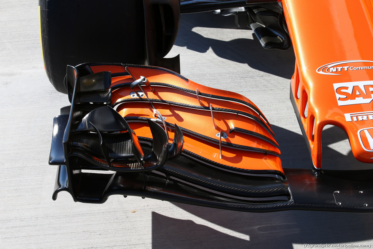 GP UNGHERIA, 27.07.2017 - McLaren MCL32, detail
