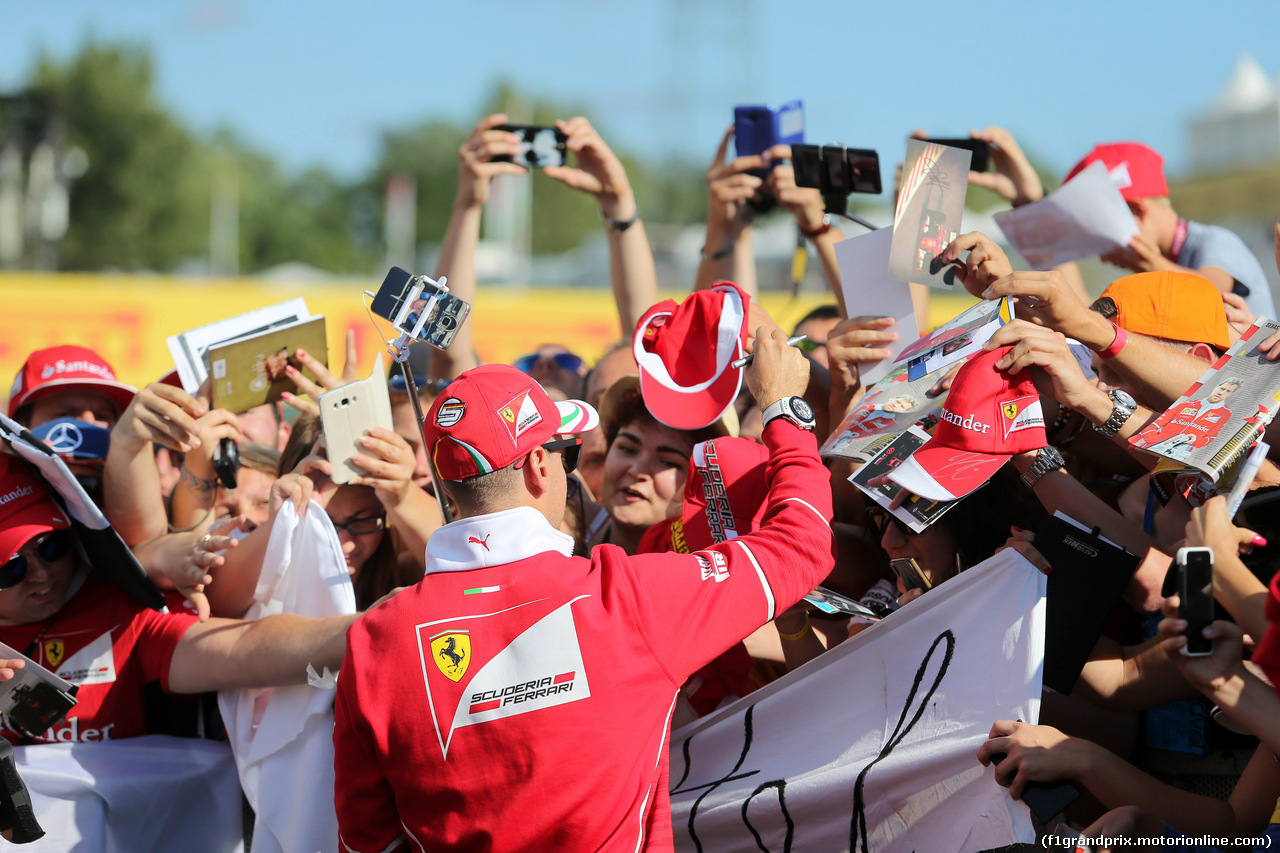 GP UNGHERIA, 27.07.2017 - Sebastian Vettel (GER) Ferrari SF70H