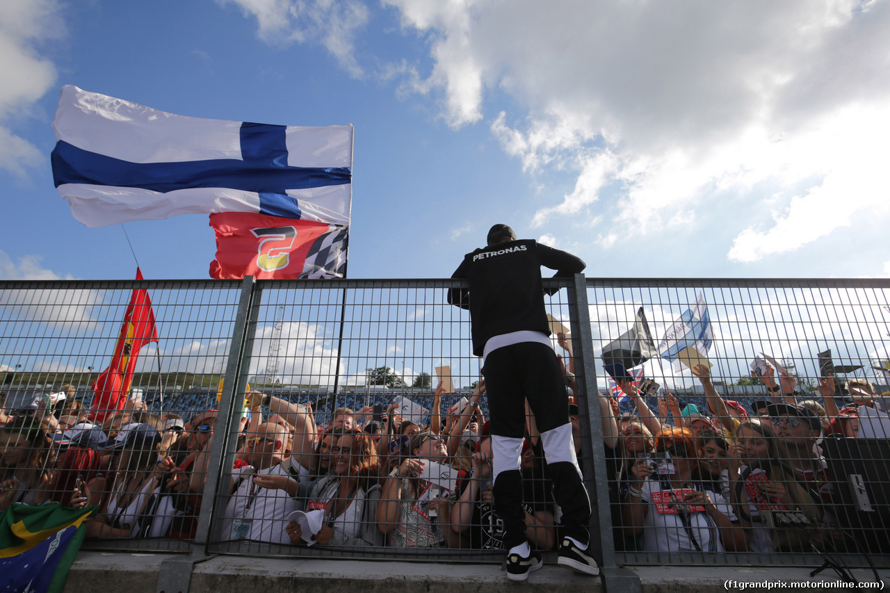 GP UNGHERIA, 27.07.2017 - Lewis Hamilton (GBR) Mercedes AMG F1 W08