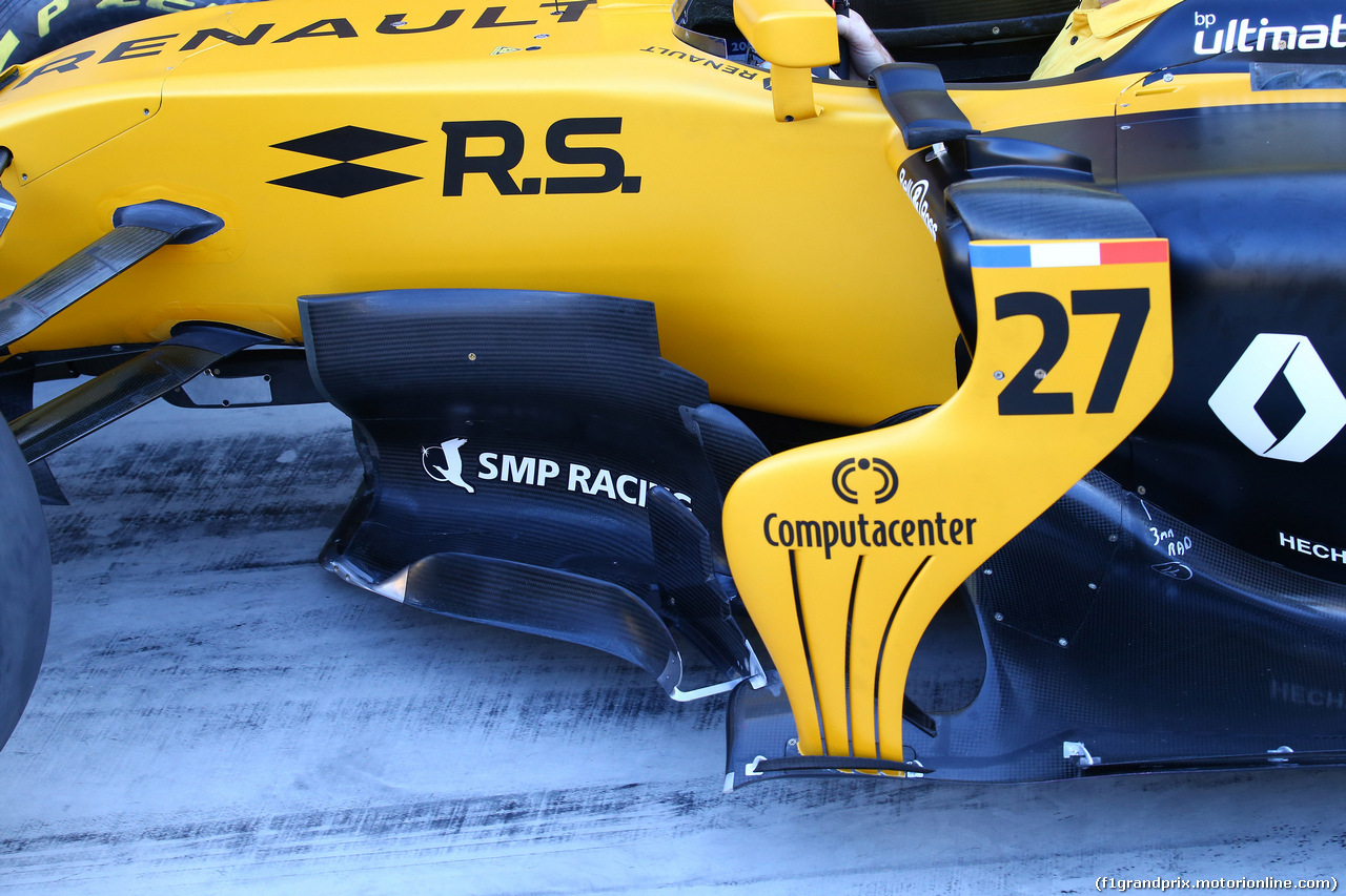 GP UNGHERIA, 28.07.2017 - Renault Sport F1 Team RS17, detail