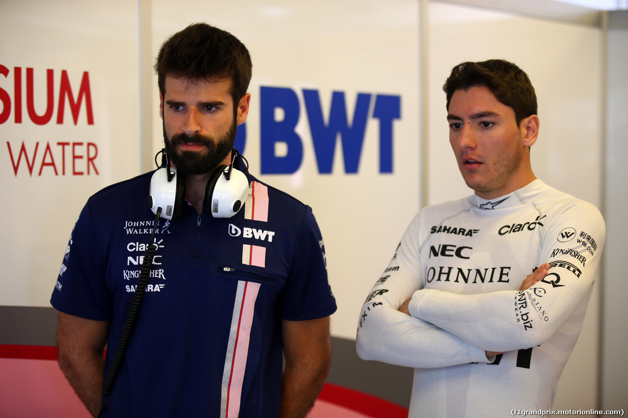 GP UNGHERIA, 28.07.2017 - Prove Libere 1, Alfonso Celis (MEX) Test Driver, Sahara Force India Team Development Driver
